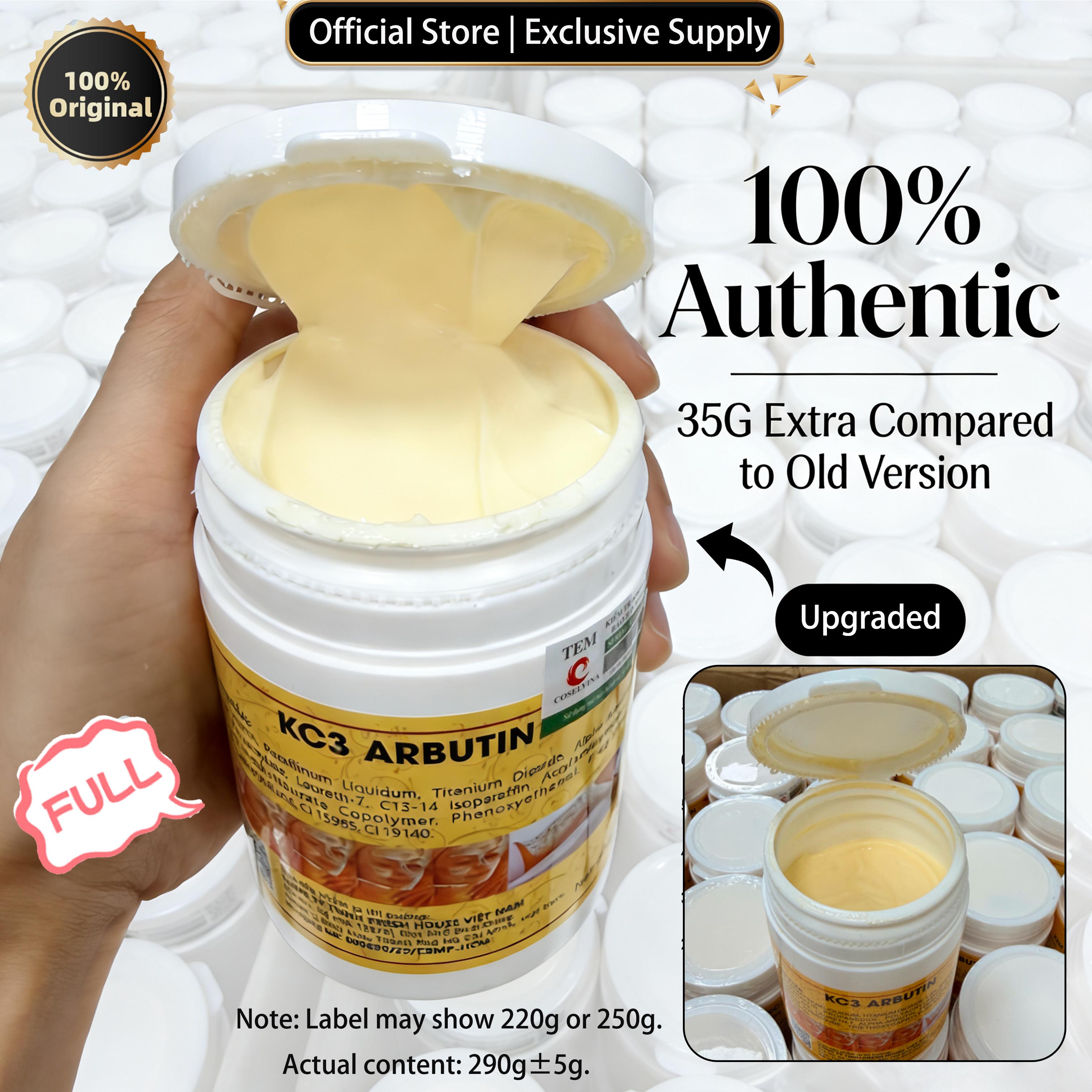 Vietnam Imported Body Lotion, KC3 ARBUTINMoisturizing & Whitening, Long-Lasting Hydration